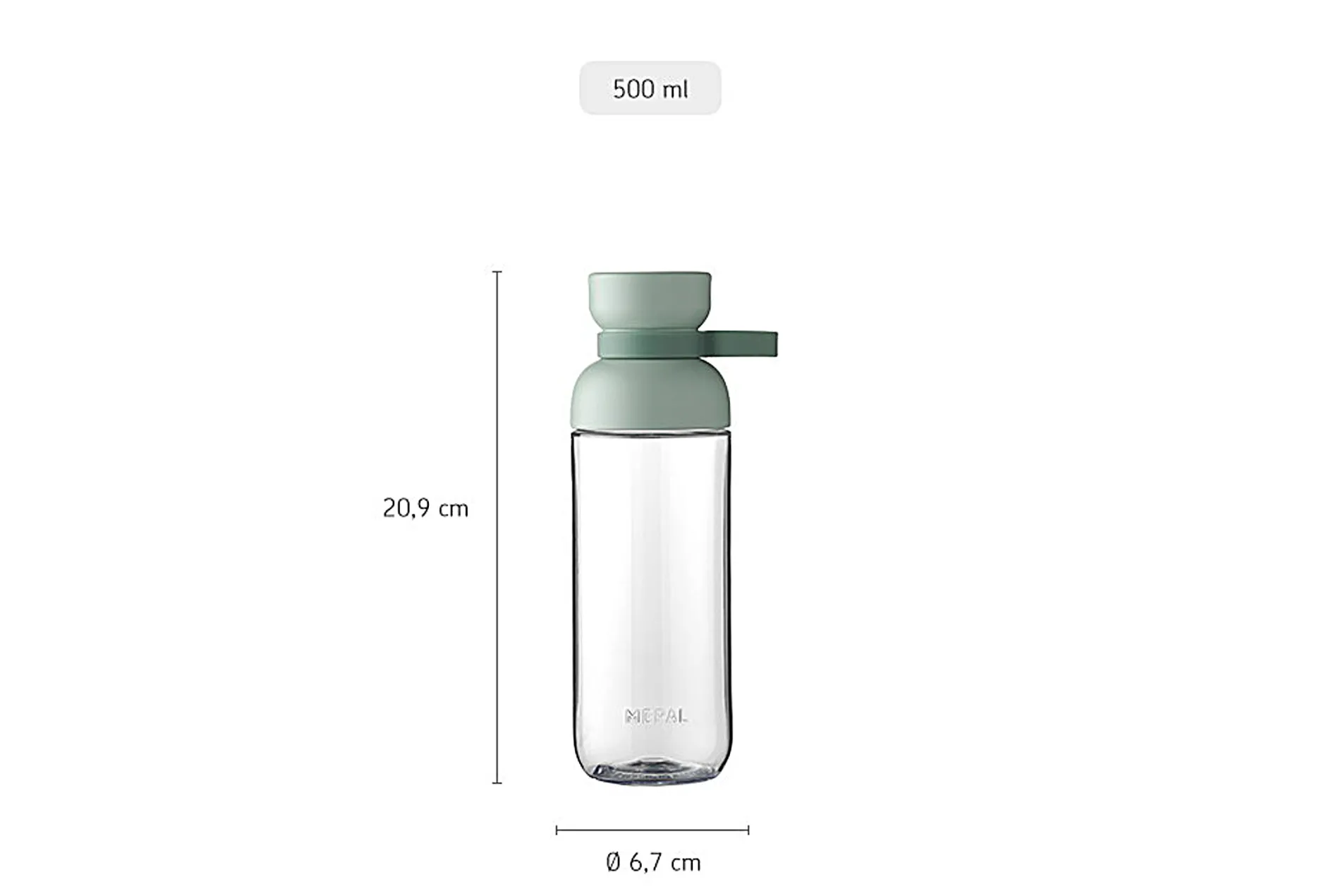 Mepal Trinkflasche Vita 500 ml - Nordic blue Discount