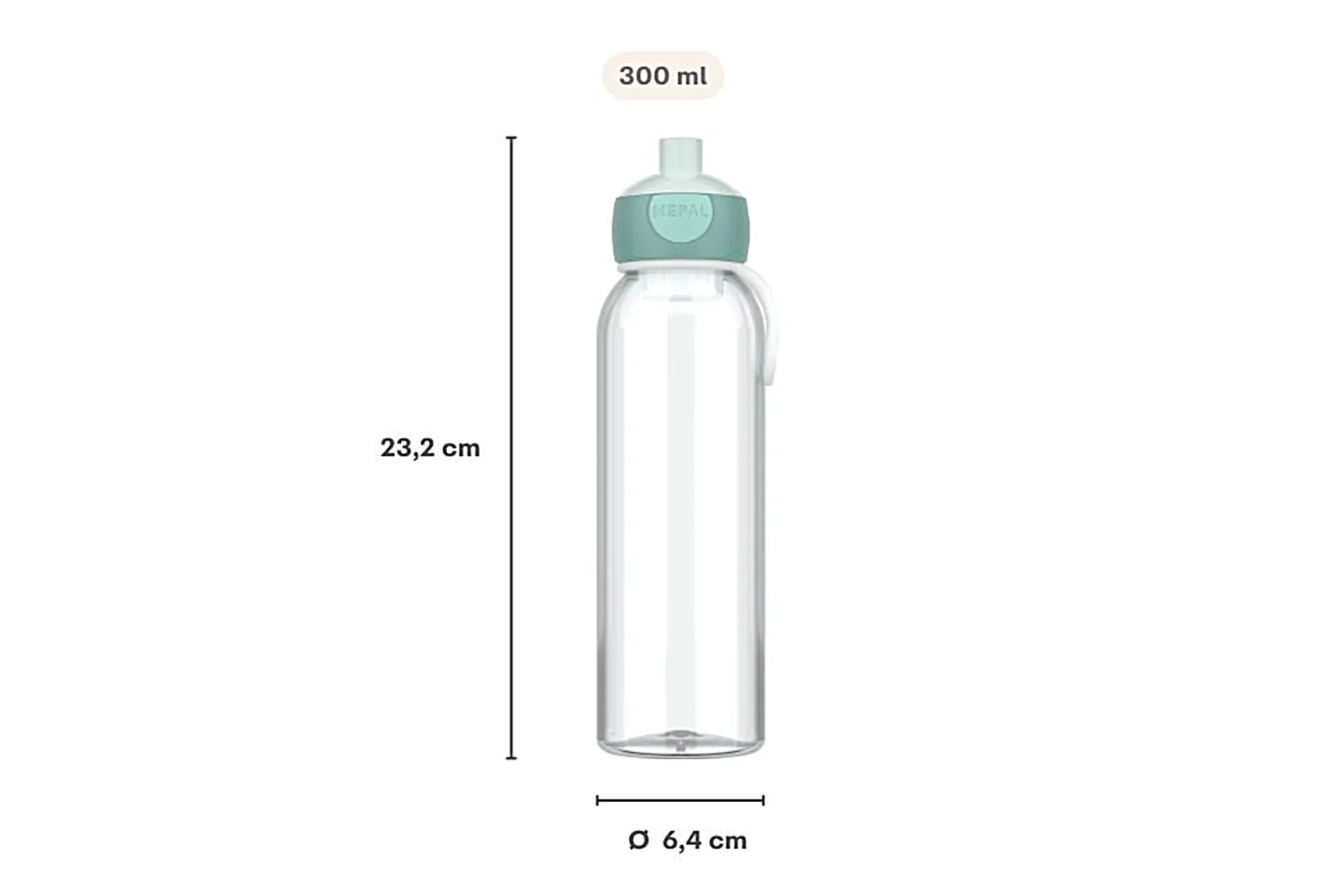 Mepal Wasserflasche Pop-Up Campus 500 ml - Cool pink Sale